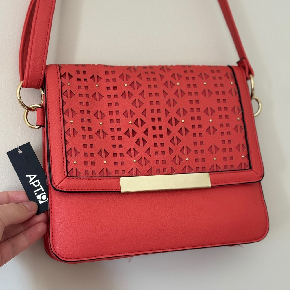Apt. 9 Coral Shoulder Bag – New with Tags